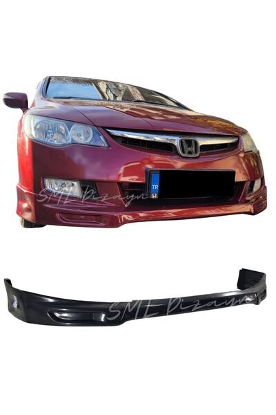 SML Dizayn Honda Civic Fd6 Makyajsız Kasa (2006-2009) Ön Ek (PLASTİK) Boyasız...