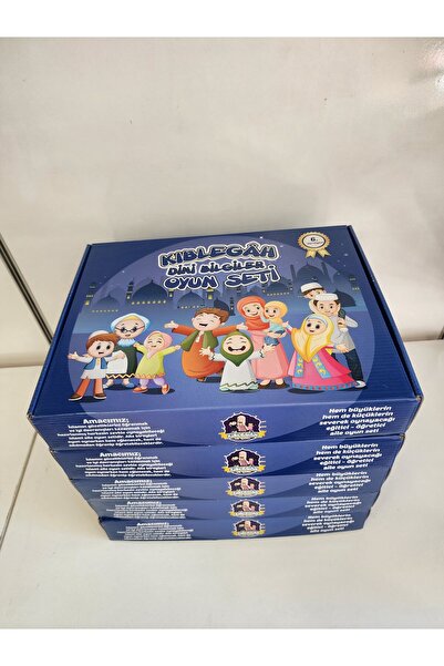 Kıblegah 5 Adet Kıblegah Dini Bilgiler Oyun Seti