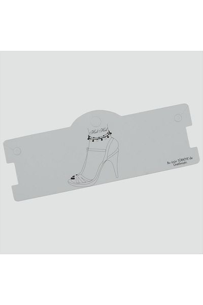 Bijuteri Net Luxury Anklet Card