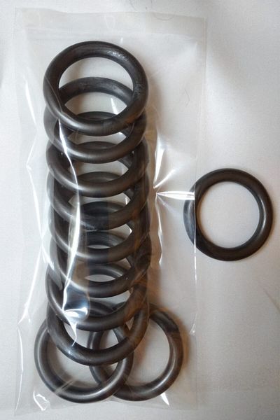 Konur Store Rustic Curtain Ring Anthracite Color - 10 Pieces