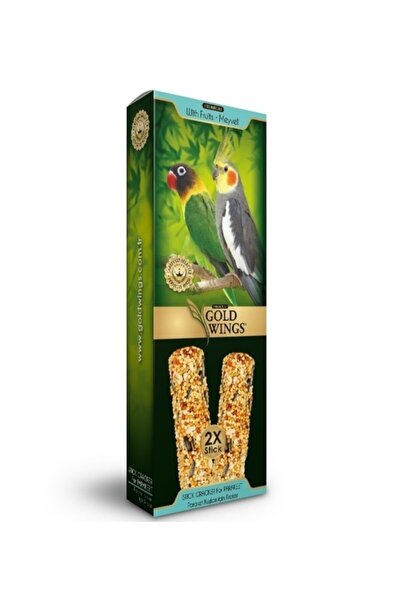 Gold Wings Premium Sultan Ve Cennet Papağanı 2'li Kraker Meyveli