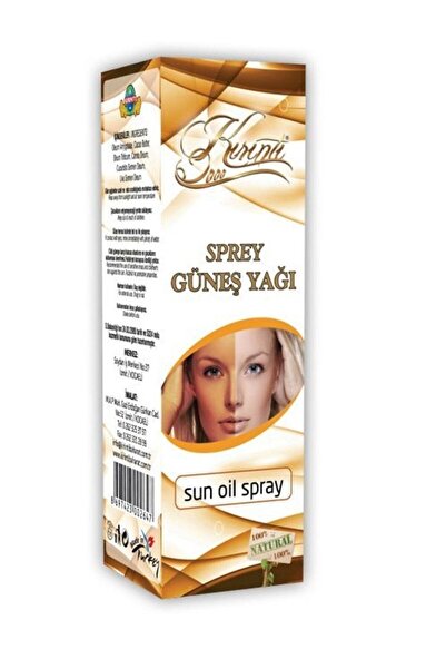 KIRINTI 2000 Sprey Güneş Yağı 125 Ml