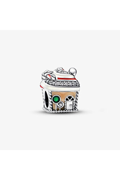 D&D Dora&Dora Dora&Dora Kurabiye Ev Charm 925 Ayar Gümüş