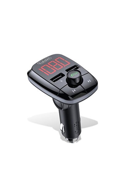 Fogy Bluetooth Usb3.0 Hızlı Şarj Fm Transmitter Araç Çakmaklık Şarj Aleti