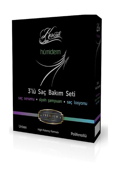 KIRINTI 2000 Hümiderm 3-Piece Hair Care Set - Convenient and Comfortable