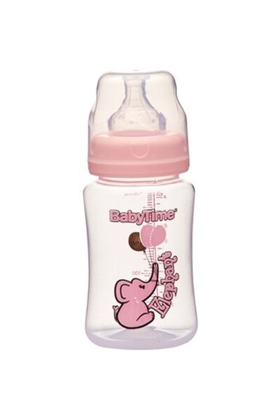 Babytime زجاجة رضاعة بيبي تايم Bt075 ذات فم واسع من البولي بروبيلين 250 مل - ...