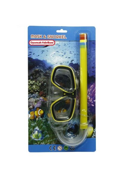 Oyuncak Fabrikası Adult Mask Snorkel Set Color Chart Age 12+