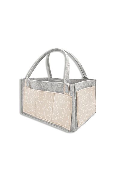Babyjem 772 Salmon Felt Mother Baby Care Bag Flower