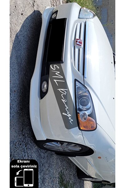 SML Dizayn Honda Civic Vtec 2 Makyajsız Kasa 01-03 Typer Ön Ek Plastik Boyasız Vtec 2 Ön-bodykit-karlık-ek-lip