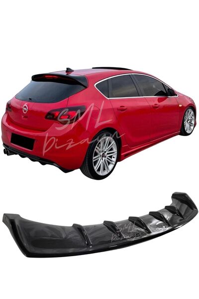 SML Dizayn Opel Astra J Hatchback Difüzör 2009-2012 Makyajsız Kasa Plastik As...
