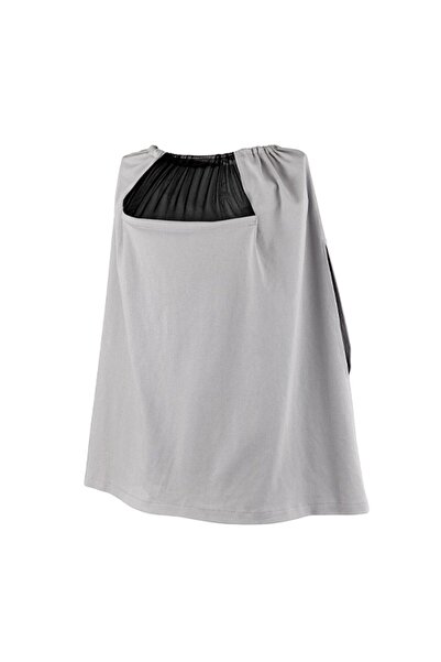 Babyjem Nessiworld Tül Pencereli Emzirme Önlüğü 735 Gri