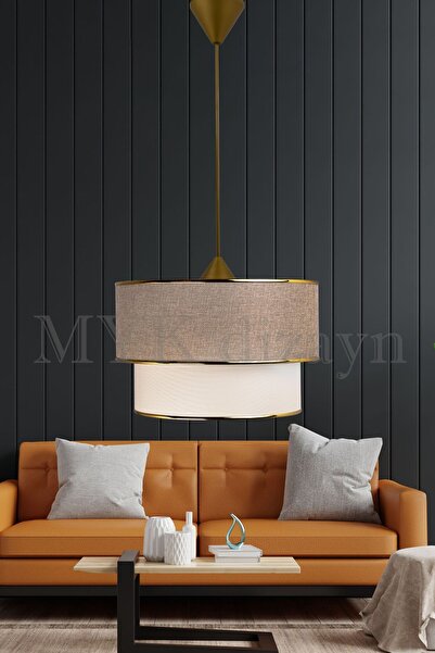 Eslight Altın Dore Sarkıt Avize