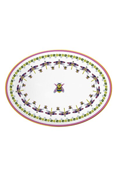 Baci Milano Amazoval Plate 36 cm