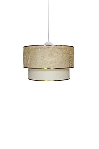 Eslight Gold Strip Abaca Sakit Cake Chandelier Eb56