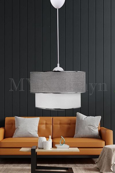Eslight Gum Modern Single Pendant Lamp Chandelier Light Gray Es-sk02