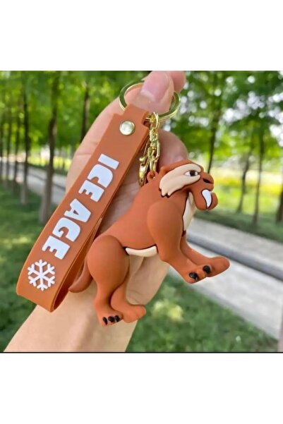 oyuncakçı savaş & europe shop Buz Devri Karakterleri Diego Silikon Anahtarlık Çanta Süsü