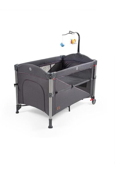 Baby2Go Camellia Anne Yanı Oyun Parkı 70x110 Cm Siyah