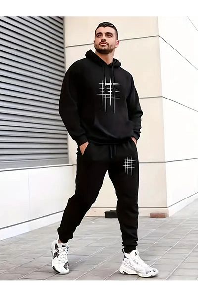 FULL TOLERANCE Σετ αθλητική φόρμα με μοτίβο ετικέτας