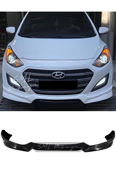 SML Dizayn Hyundai I30 (2012-2017) Custom Ön Ek (PLASTİK) Boyasız I30 Ön-body...