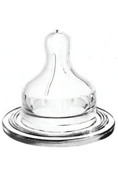 Babytime Baby Time Silikon Geniş Ağız Biberon Emziği No:3 +18 Aylık