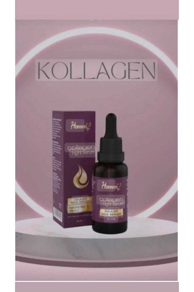 Homm Bitkisel Homm Life Collagen Night Serum 30 ml for All Skin Types