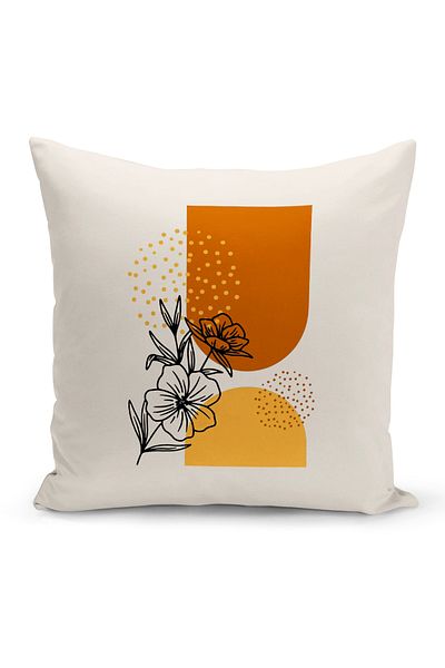 Bertille Home Σειρά Minimalist Digital Printed Κάλυμμα μαξιλαριού διπλής όψης