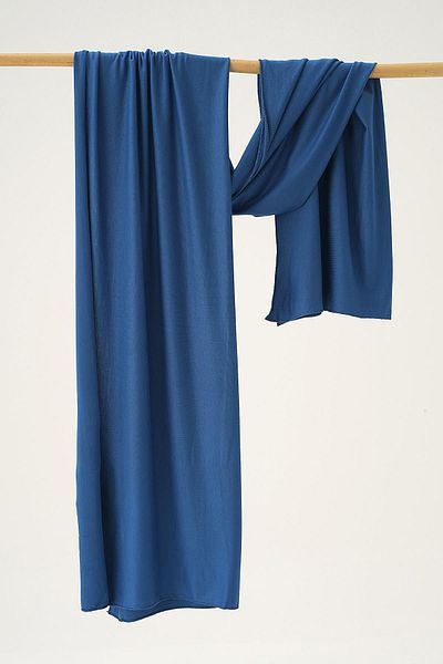 Rays 5670 Μοντέλο Χτενισμένο Βαμβακερό Σάλι Indigo