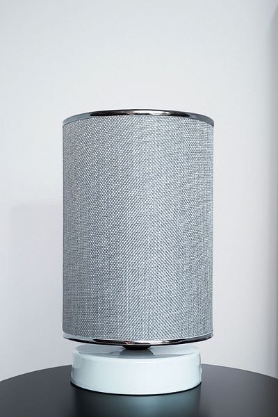 Eslight Gray Animon Cylinder Design Table Lamp - Lampshade
