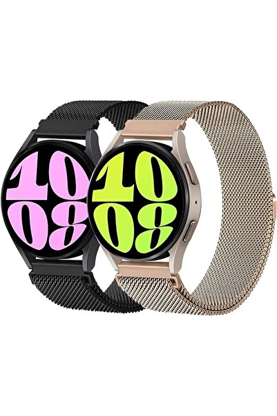 Samsung Galaxy Watch 4 5 6 40 44mm Classic 42 43 46 47mm Watch 5 Pro 45mm 2 Milanes Bands