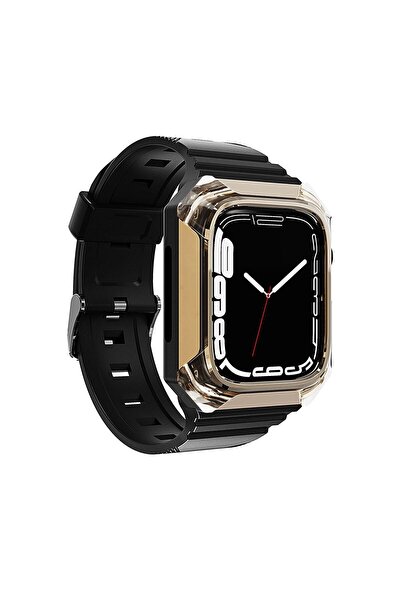 Nezih Case Apple Watch 2/3/4/5/6/7/8/se/ultra 42mm 44mm 45mm Uyumlu Kasa Koru...