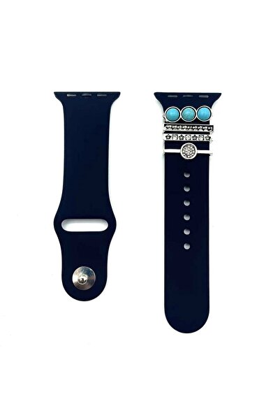 Nezih Case Apple Watch Tüm Serilere ve Ölçülere Uyumlu Yeni Nesil Taşlı Tasar...