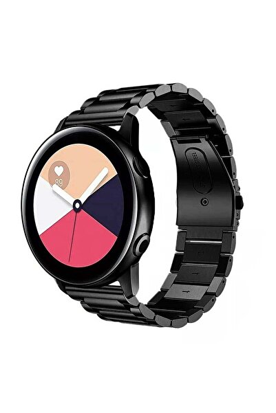 Nezih Case Huawei Watch GT 3 Active 42mm Uyumlu 20mm Metal Baklalı Paslanmaz ...