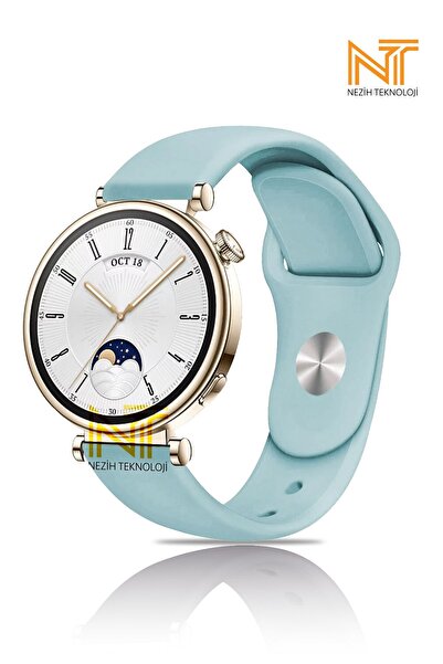 Nezih Case Huawei Watch Gt4 / Gt5 / Gt6 41mm Uyumlu Yumuşak Silikon Spor Stra...