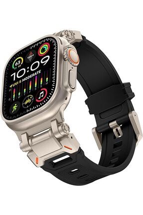 Nezih Case Apple Watch Ultra Ultra 2 49mm Uyumlu Ozel Yap m Titanyum Ba lant Aparatl Sport Kordon Fiyat Yorumlar Trendyol