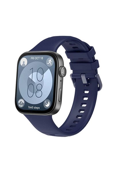 Nezih Case ساعة Huawei Watch Fit 3 / Fit 4 / Fit 4 Pro متوافقة مع سلك / حزام من السيليكون الناعم عالي الجودة