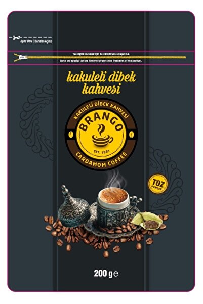 Tarihi Adıyaman Kahvecisi برانجو 24 قطعة 200 جرام قهوة ديبك