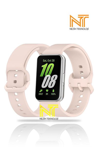 Nezih Case تصميم متوافق مع هاتف Samsung Galaxy Fit 3، سلك سيليكون جل ناعم رياضي