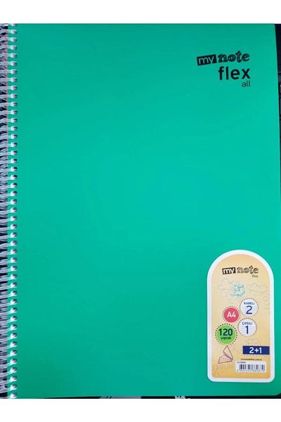 Mynote Notebook Flex 2 1 Sep. A4 120 Sheets