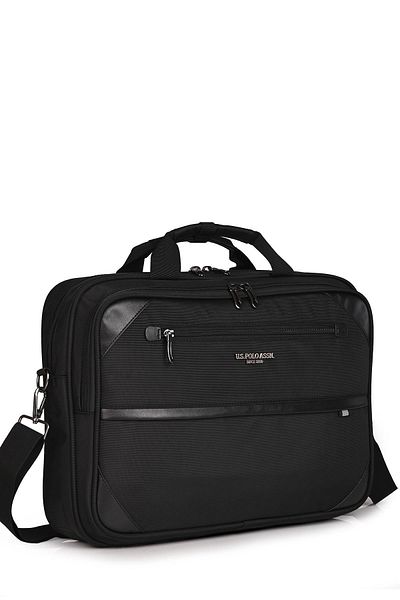U.S. Polo Assn. U.S. Polo Assn. Plevryd2351 - Servietă neagră unisex