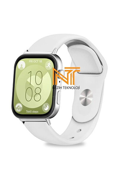 Nezih Case Huawei Watch Fit 3 / Fit 4 / Fit 4 Pro Uyumlu A Kalite Yumuşak Sil...