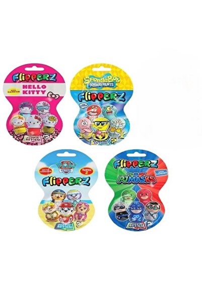 Unibon Hello Kitty,Sünger Bob,Pjmasks,Pawpatrol Lisanslı Hacıyatmaz Karakter Figürleri Ve Şekerleme 4 Adet