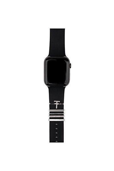 Nezih Case Apple Watch Tüm Serilere ve Ölçülere Uyumlu Yeni Nesil Harfli Tasa...