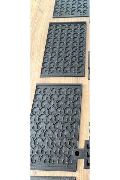 KemX3D Savak Vor-tex Savak Esnek Paspas - Yedek Parça - Adet Ölçü ; 20x11cm