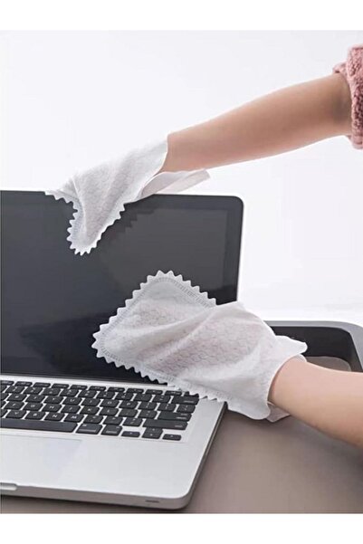 Blue Home Lıght 10 ADET Magic Gloves Sihirli Toz Alma Eldiveni Mutfak Banyo M...