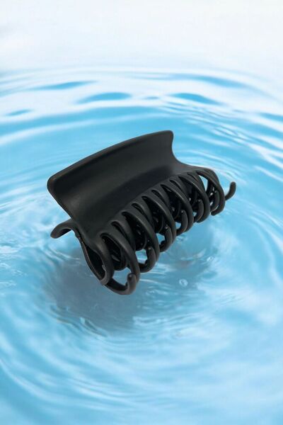 FAHA Saç Tokası Çift Dişli Siyah