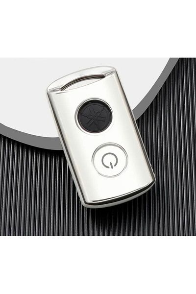 AYZ GARAGE YAMAHA NMAX - TPU Material, Off White Motorcycle Key