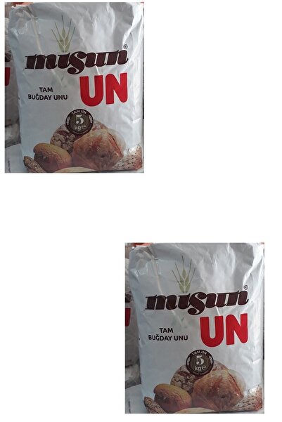 MİS UN Misun 2 Adet Tam Buğday Unu,esmer 5 Kg 2x5kg