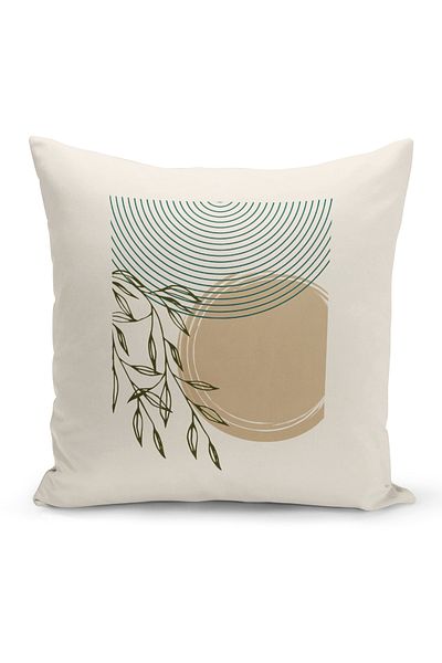 Bertille Home Σειρά Minimalist Digital Printed Κάλυμμα μαξιλαριού διπλής όψης