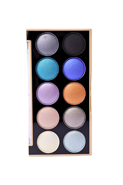 Lesvip's Mat & sedefli 10 renkli göz farı paleti