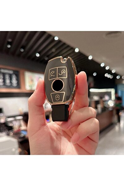 AYZ GARAGE Gray TPU Material Mercedes-benz Key Case